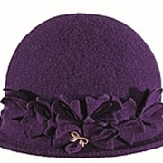 Шляпы RABIONEK из мягкой шерсти с цветком размер 56-57 фото