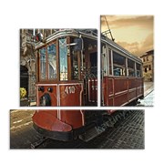 Картина Старый трамвай фото