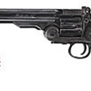 Револьвер пневматический ASG Schofield-6 aging black пулевой 4,5 мм 18911