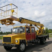 Автовышка 18м. на базе автомобиля ГАЗ-3309... фото