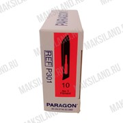 Лезвия для скальпеля № 10 PARAGON (ПАРАГОН) стерильное уп.100 шт фото