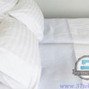 Постельное белье из Сатина, страйп, 1,5 спальный (полутораспальный), 130 г\м фотография