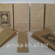 Бумажные пакеты для хлебобулочных изделий фотография
