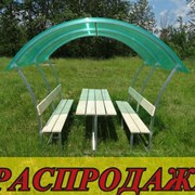 Беседка для дачи Агро-Комфорт. Доставка. фотография