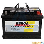 Аккумуляторная батарея BERGA Start-block 6СТ70 обратная фотография