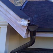 Монтаж обогрева водостоков фото