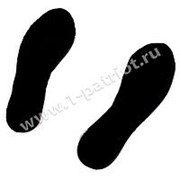 Стельки для обуви, из искуственного меха, черные фото
