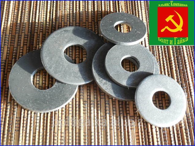 шайба 2. шайба 5. шайба 6. шайба усиленная м5. шайба увеличенная оцинкованная диаметр 10 мм (5 шт bl) накрепко 103205.