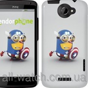 Чехол на HTC One X+ Миньоны 5 “303c-69“ фотография