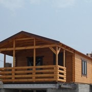 Строительство деревянных дачных домов фото