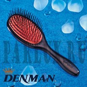 Расческа щетка с нейлоновыми щетинками Denman D80M фото