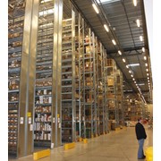 Стеллажи коробочные гравитационные проект: Шенкер Лоджистикс, Швеция фото