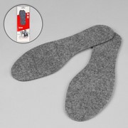 Стельки для обуви, 37-38 р-р, пара, цвет серый фото