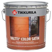 Валтти Колор Сатин лессирующий антисептик для дерева Тиккурила (Valtti Color Satin) фото