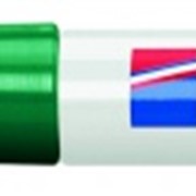 Перманентный маркер, клиновидный наконечник, заправляемый, 1-5 мм Зеленый фотография