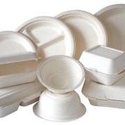 Одноразовая посуда, пищевая упаковка из натуральных материалов фото