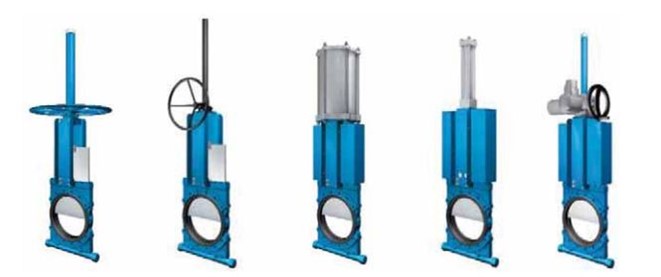 Межфланцевый шиберный (ножевой) затвор серии VG, DN 50–900* мм, PN 1,0 ...