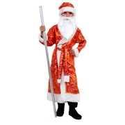 Карнавальный костюм для детей Элит Классик Дед Мороз детский, 32 (128 см)