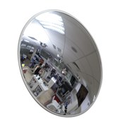 Обзорное зеркало безопасности, 510 мм, белый кант фото