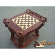 Стол шахматный 2 фото