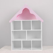 Кукольный домик «Любава» розовый фотография