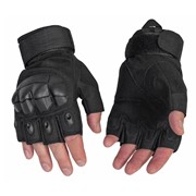 ​ Тактические перчатки без пальцев черные. Размеры в наличии L - 2XL фотография