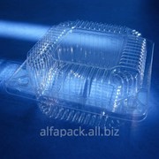 Упаковка пластиковая АЛЬФА-ПАК ПС-6 прозрачная