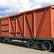 Крытый грузовой вагон фото