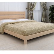 Деревянная кровать "Юлия" из массива ольхи,ясеня