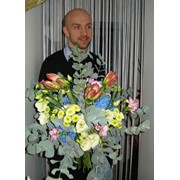 Букеты романтические под заказ, букет для любимой Киев фотография