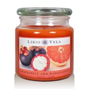 Свеча ароматизированная грейпфрут и мангостин фото
