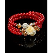 015721 Браслет Сrystal 50 см. фото