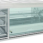 Гриль карусельный для приготовления кур СИКОМ МК-8.12В со встроенной тепловой витриной фотография