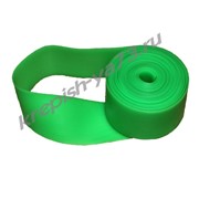 Лента резиновая цельнолитая 40x1,5 мм зеленая фото