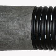 Труба дренажная ПНД D= 200 мм, двухслойная фотография