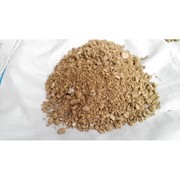 Щебеночно-песчаная смесь из карбонатных пород фотография