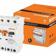 АВДТ 63 4P (3Р+N) C40 100мА 6кА тип А - Автоматический Выключатель Дифференциального тока TDM ELECTRIC SQ0202-0024 АВДТ фото