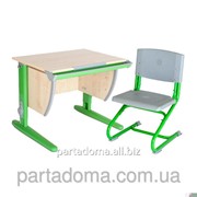 Набор универсальной мебели Дэми: стол СУТ.14-00 клен/зеленый, стул СУТ.01 фото