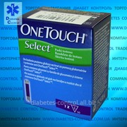 Тест-полоски для глюкометра оригинальные One Touch Select / Ван Тач Селект 50 шт. фото