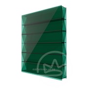 Сотовый поликарбонат 8мм ТИТАН зеленый SolidProf