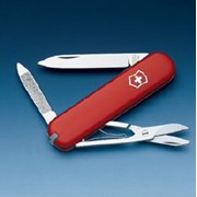 Ambassador Victorinox нож складной карманный, 6 в 1, Красный, (0.6502) фото