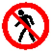 Запрещающий знак, код P 03 Проход запрещен фотография