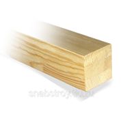 Брус /100х100х6000 мм/ е/в. хв/п. (1-3 сорт деловой) (16,66 шт в 1 м3) фото
