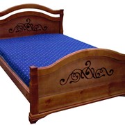 Кровать из массива сосны “Исида 2“ фотография