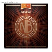Струны для акустической гитары D'Addario NB1047 Nickel Bronze, Extra Light, 10-47 фото