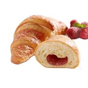 Круассаны с малиной фото