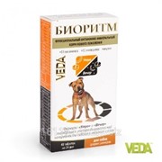 Витамины Биоритм для собак средних пород 48 таб Veda фото