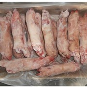 Frozen pork hind feet mix cut фото