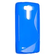 Чехол силиконовый для LG G3 D855 S-Line TPU (Синий) фото