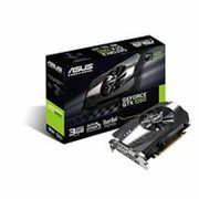 Видеокарта VGA ASUS NVIDIA GeForce GTX 1060, 3Gb GDDR5/192-bit, PCI-Ex16 3.0, 1xDVI-D, 2xHDMI 2.0, 2xDP, ATX, 2-slot cooler, retail фото